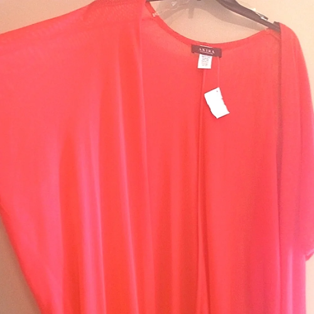 AKIRA Orange Maxi Kimono - Picture 3 of 4